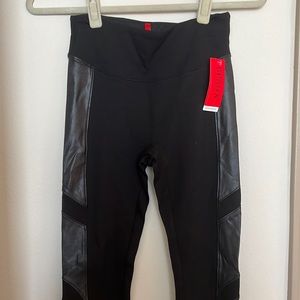 Spanx Moto Leather Leggings